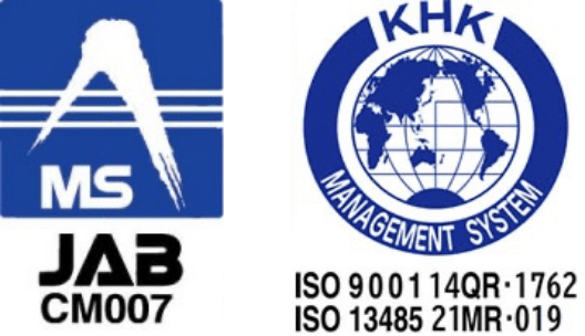 ISO9001:2015 & ISO13485:2016 certified.